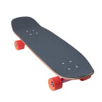SCR-COM-0925 Santa Cruzer Complete Floral Stripe Street Skate Pink 8.4in