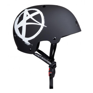 ADD-PHE-0001 Addict Helmet Logo Helmet 48-52 cm Matte Black OSFA JNR