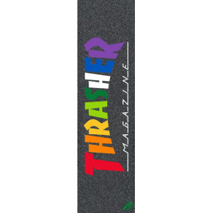 MOB-GRP-3096 MOB Graphic Grip Thrasher Rainbow 9in