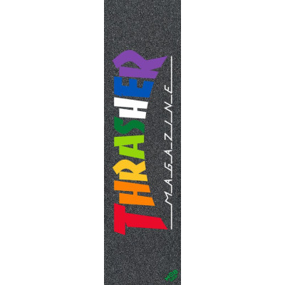MOB-GRP-3096 MOB Graphic Grip Thrasher Rainbow 9in