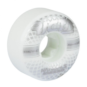 RIC-SKW-5194 Ricta Wheels Refl Naturals Super Slim 101a White 51 MM