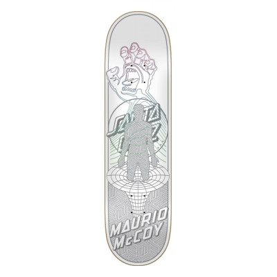 SCR-SKD-2447 Santa Cruz VX Deck McCoy Transcend White 8.25