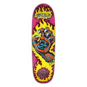 SCR-SKD-2480 Santa Cruz Pro Deck Salba Tiger Hand Shaped 9.25