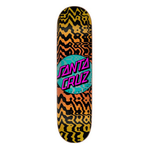 SCR-SKD-5026 Santa Cruz Deck Zebra Marble Dot 7 Ply Birch 8.125