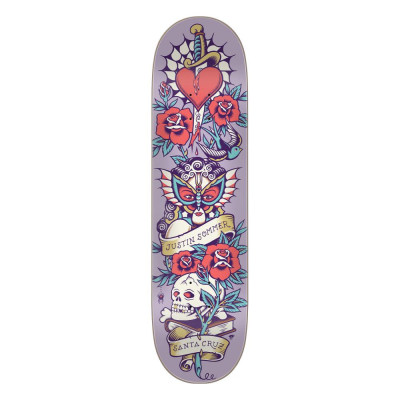 SCR-SKD-5047 Santa Cruz XV Everslick Deck Sommer Tattooed Pink/Purple 8.25