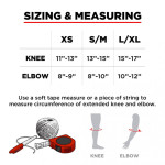 187-PCO-0025 187 Killer Pads Combo Pack Knee & Elbow Red/White/Blue L/XL ADULT