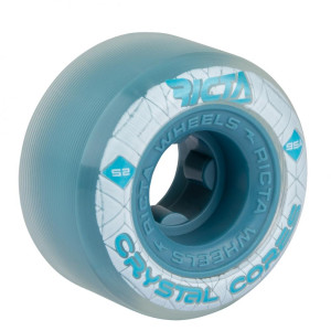 RIC-SKW-9124 Ricta Wheels Crystal Cores 95a Blue/Clear 52 mm
