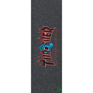 SCR-GRP-0002 SCR x Thrasher Griptape Screaming Flame Logo 11in