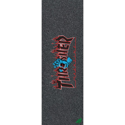 SCR-GRP-0002 SCR x Thrasher Griptape Screaming Flame Logo 11in